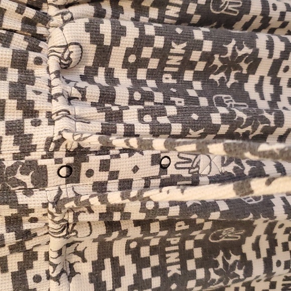 PINK Victoria's Secret Thermal Pajama Onesie sz XL - Picture 5 of 10